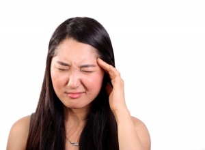 Auch Migräne kann von Zanproblemen verursacht werden.